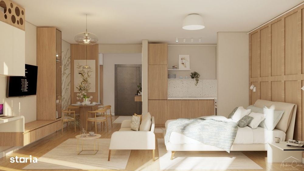 Apartament NOU tip Studio - Modern, luminos, ideal pentru investiție!