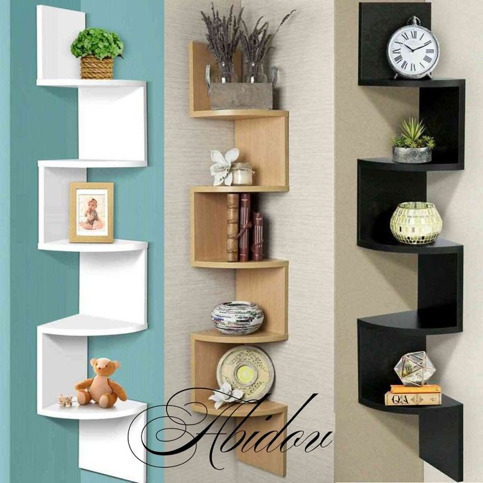 Лучшая цена угловые навесной полки к интерьеру комнаты