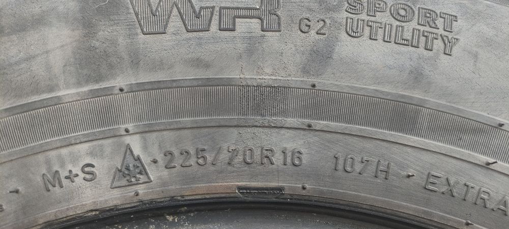 Продам 2 всесезонные шины