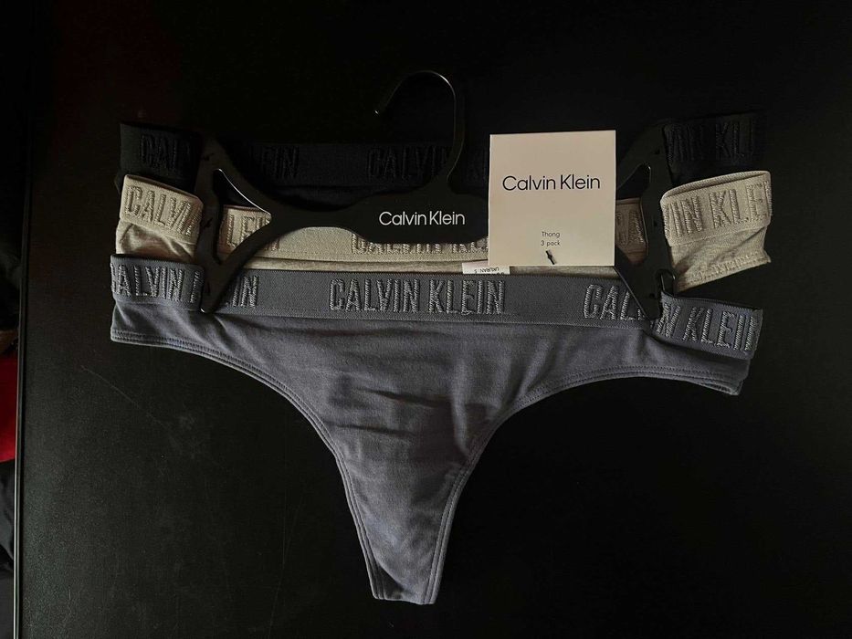 Chiloti de dama Calvin Klein, cu pretul pe ei , seturi 3 perechi