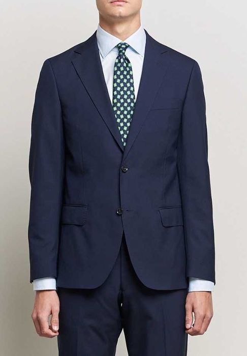 Sacou slim, 48 M blazer de lux Oscar Jacobson lana super 120's