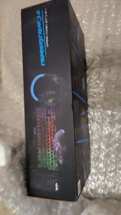 Fury thunderstriek геймърски комплект мишка клавиатура и слушалки