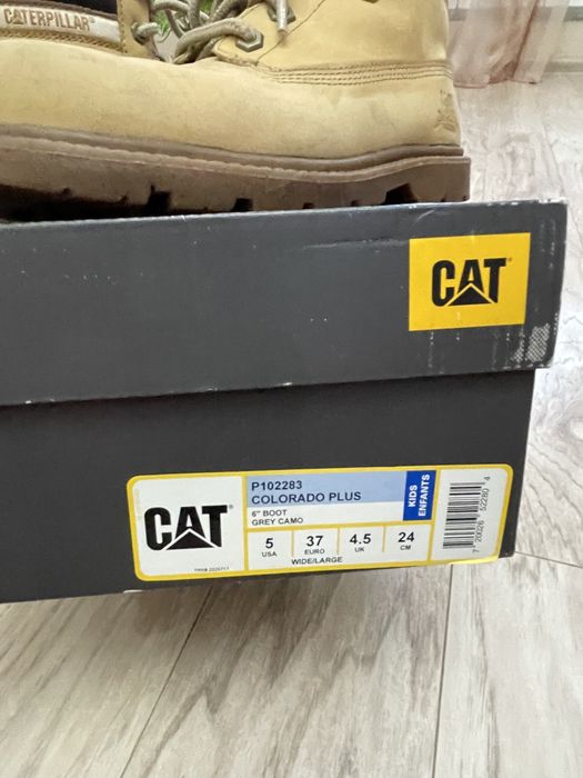 Продам ботинки Caterpillar, p 37,5