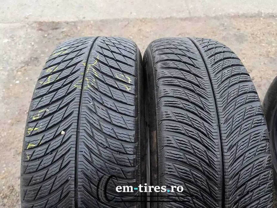 SET 2 Anvelope Iarna 225/60 R18 MICHELIN Pilot Alpin 5 ZP 104H - Runfl