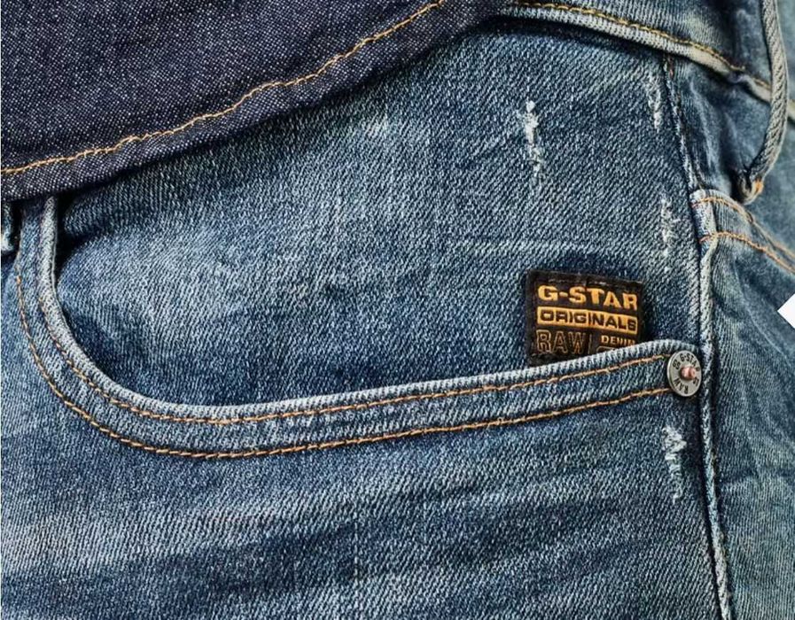 Нови Оригинални Дънки G - Star Raw Размер W28, L32