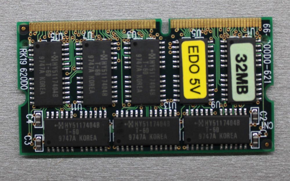 32MB EDO 5V Laptop RAM