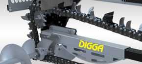 Trencher sapare santuri Digga Hydrive