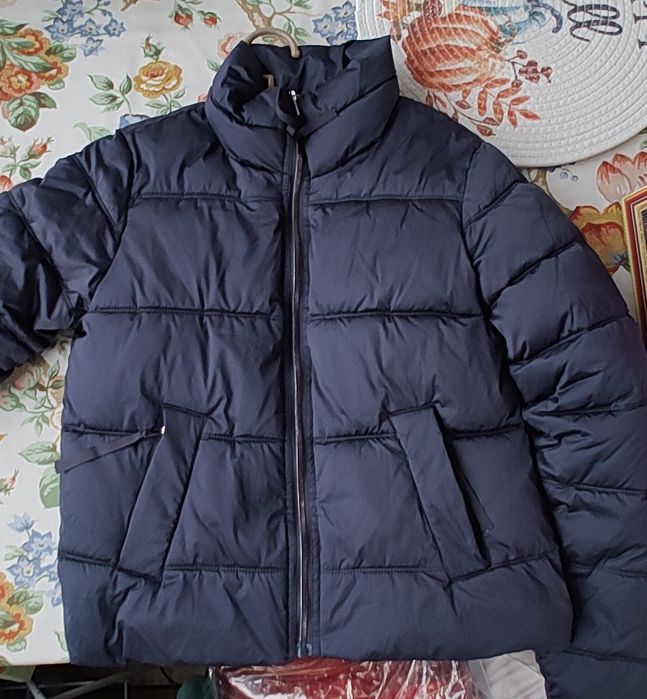 Тъмно синьо яке размер XS