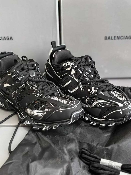 Черни мъжки маратонки Balenciaga track ID:154