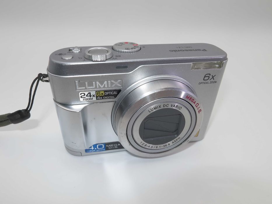 Panasonic Lumix DMC LZ1 компактен цифров фотоапарат с 6х оптичен зум, сива цифврова камера в отлично състояние, работи перфектно