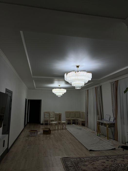 установка люстры Электрик