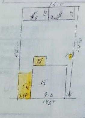 Срочно! Супер локация! Участок! 3,85м2! Ор-р Азербайджанский центр!