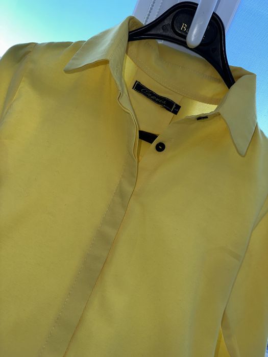 Яркая необычная рубашка за 3000