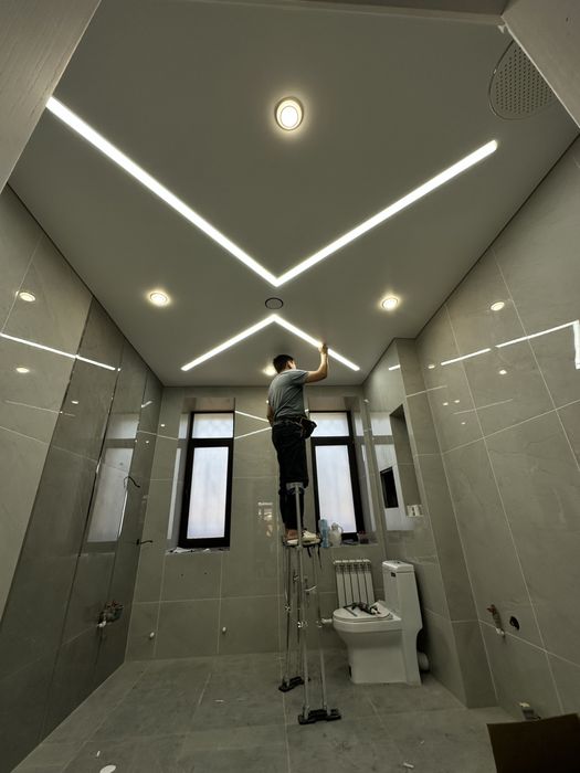 Натяжные потолки