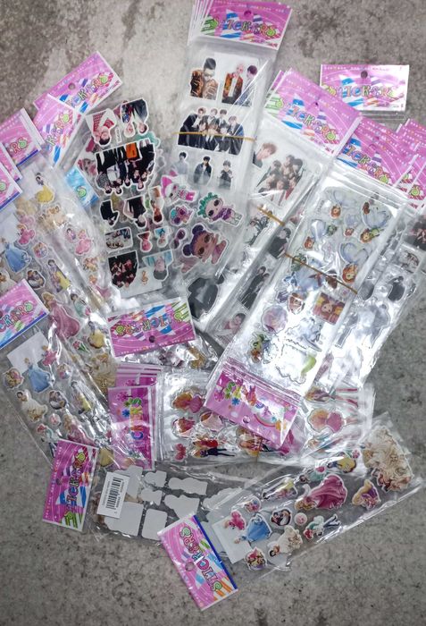 Стикеры 3Д. Машинки-перевёртыши. Браслеты.