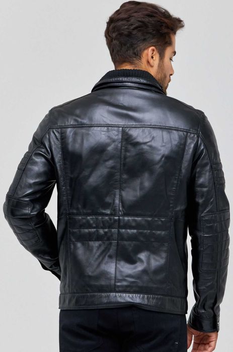 Мъжко кожено яке от естествена кожа - размер L