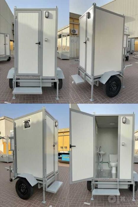 Мобильные туалетные туалеты на колесах