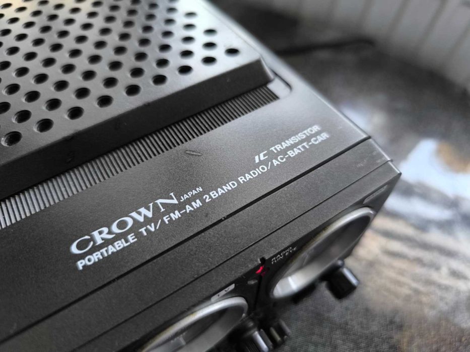 Мини черно-бял телевизор с радио - УНИКАЛНО БИЖУ