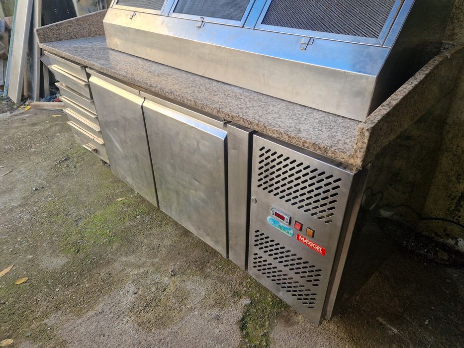 Masa rece inox , dulap frigorific inox,  masa frigorifica