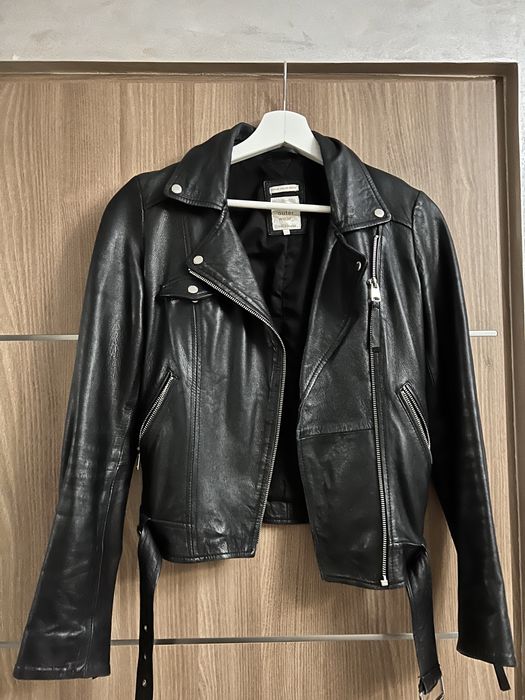 Geci piele  naturala ,zara sau stradivarius