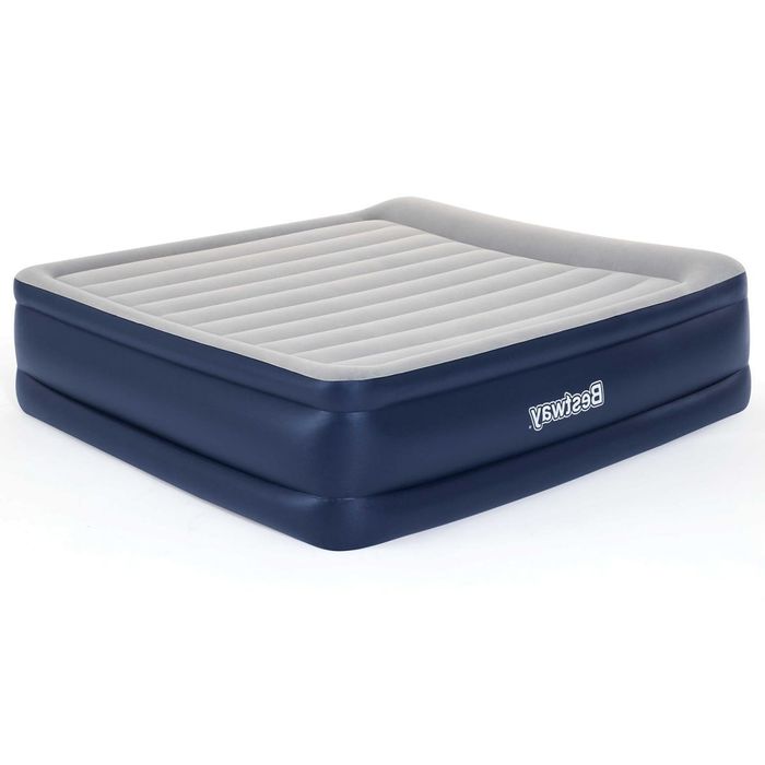 Самый широкий Надувнкой кровать (203×193×56). БЕСПЛАТНО Доставка.