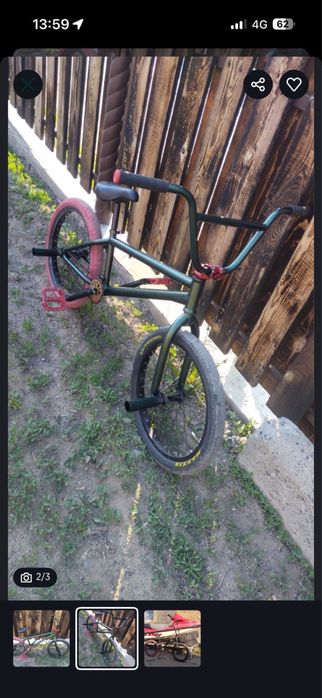 BMX велосипед трюковый