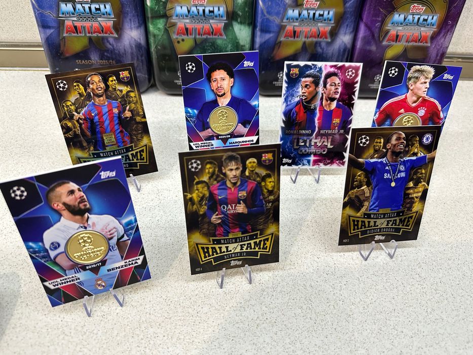 Match Attax Футболни картички