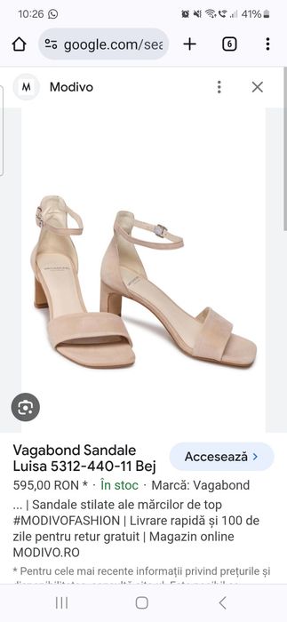 Sandale vagabond 39 piele intoarsa
