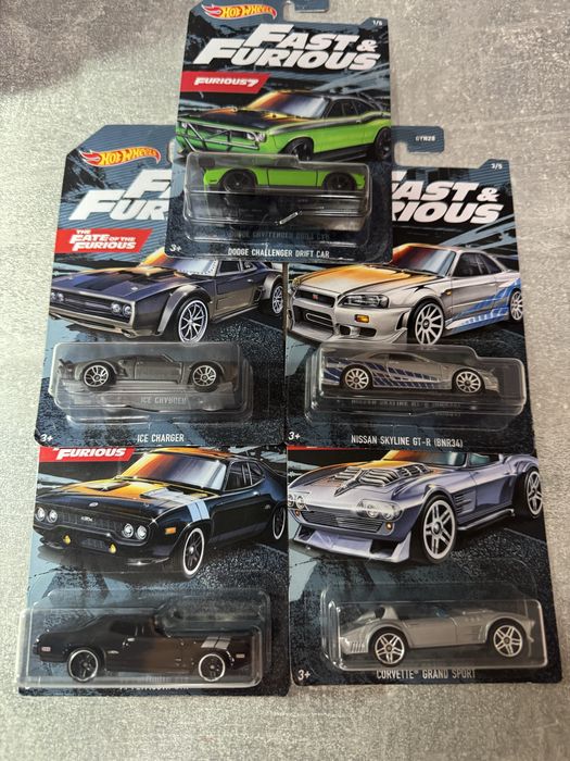 Set complet fast and furious 2020