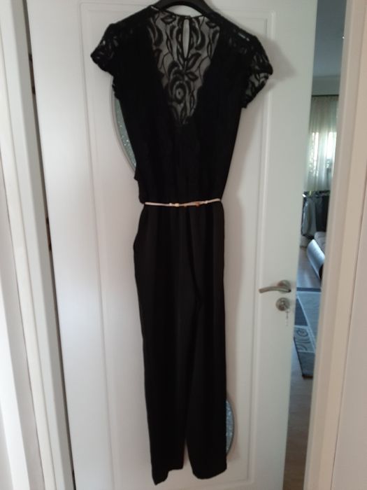 Salopeta ocazie cu dantela  material  triplu voal ...