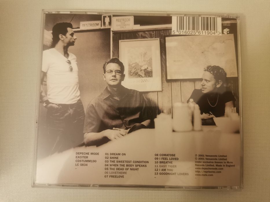 Album Depeche Mode Exciter CD