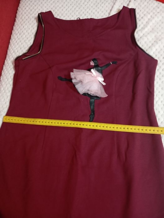 Дизайнерски ръчно изработен сукман , размер L