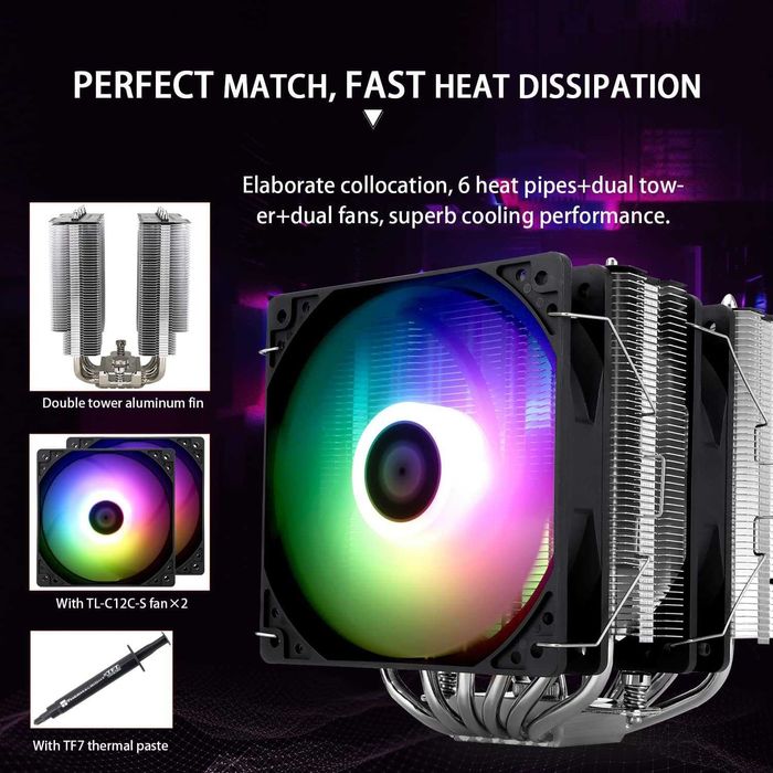 Cooler CPU Aer Thermalright Peerless Assassin 120 SE ARGB,Intel AMD