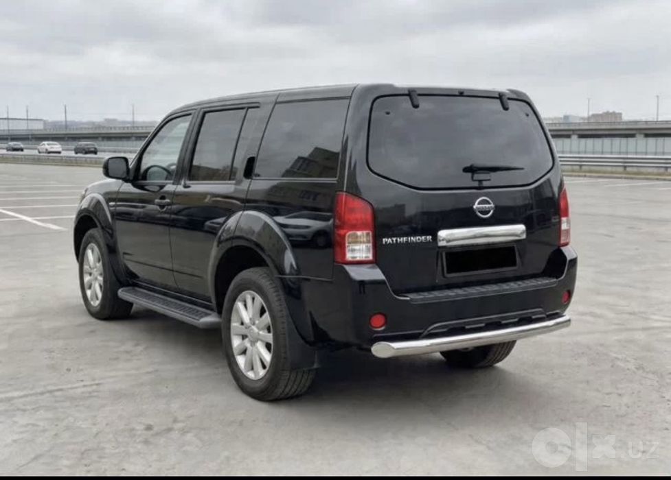 Защита бампера Nissan Patrol Pathfinder X-Trail
