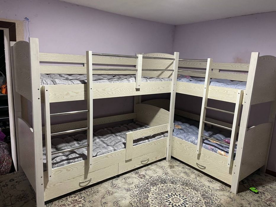 Aksiya !!! Ikki etajli kravat двух двухъярусные кровати