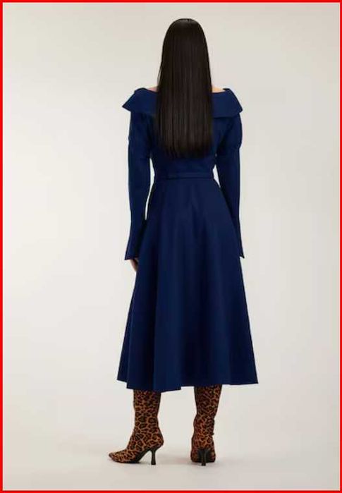 Rochie midi Alina Cernătescu, mărimea L – nouă, nepurtată!