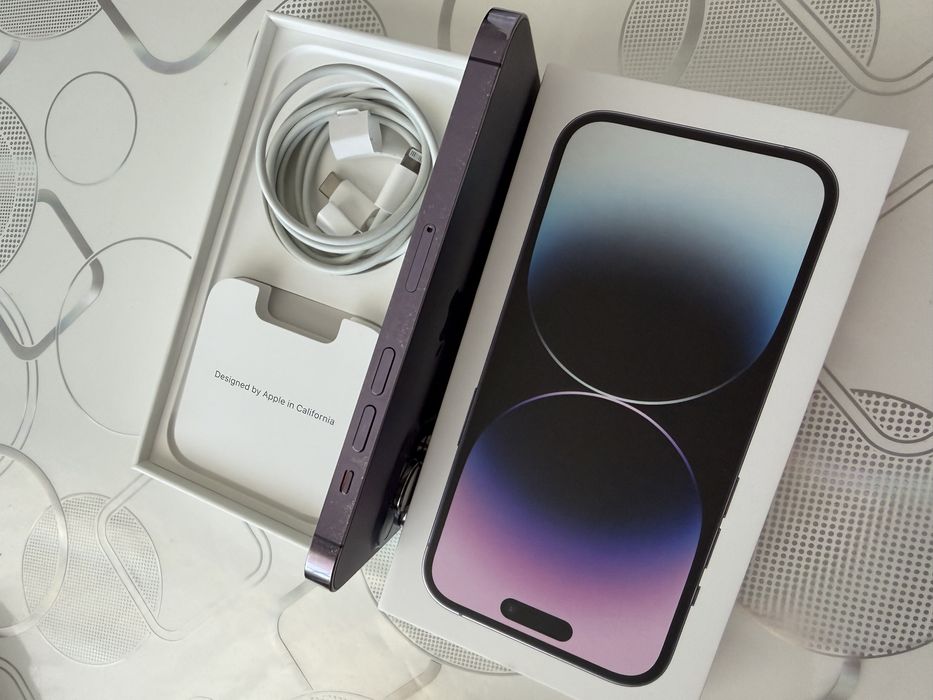 Telefon APPLE iPhone 14 Pro 5G, 128GB, Deep Purple