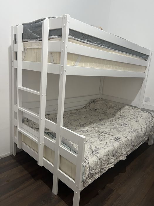 Двухярусная кровать дерево