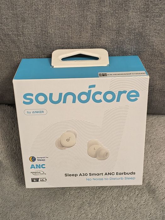 SoundCore A30 căști pentru dormit, Noi sigilate
