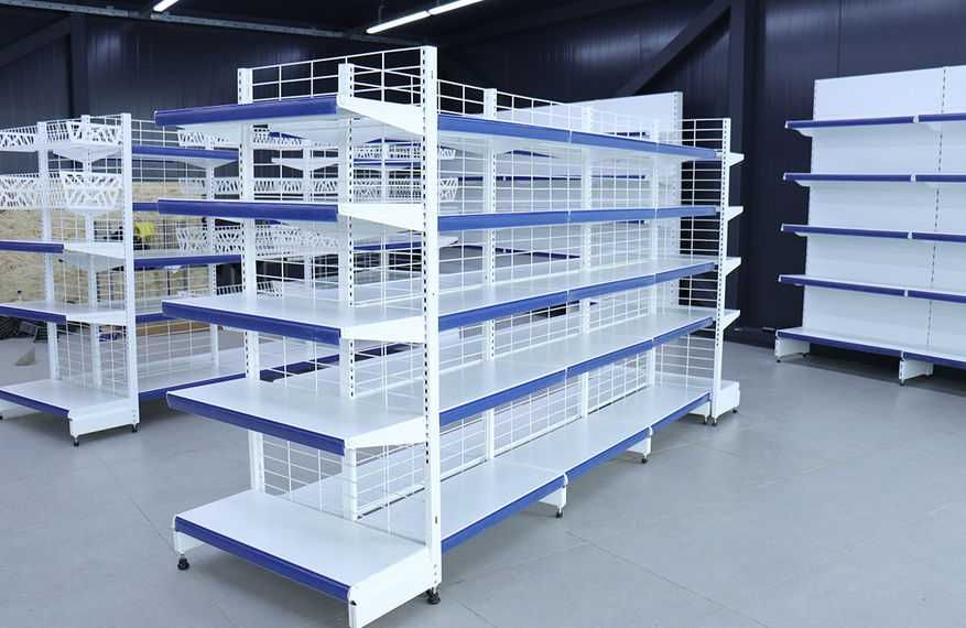 Стеллаж металлический сборный, полка стеллаж, полка металлическая alts