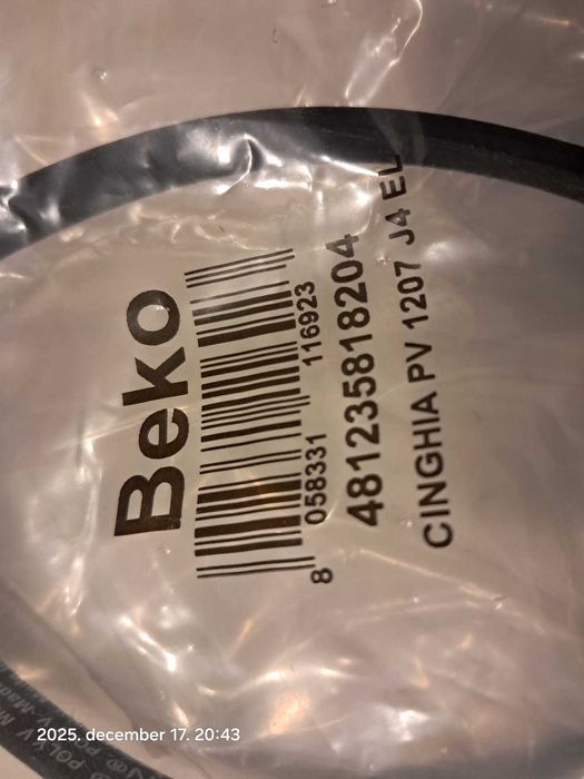 Curea poly-v Indesit 481235818204