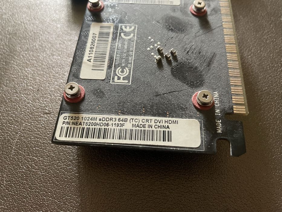 Palit GT520. Не работает