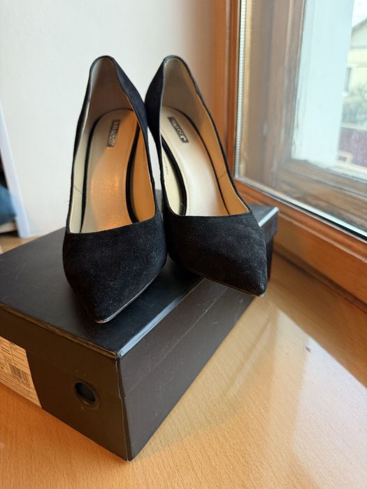 Туфли замшевые vtachii