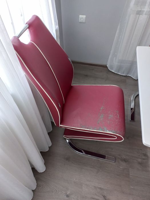 Кожени столове- 6 броя