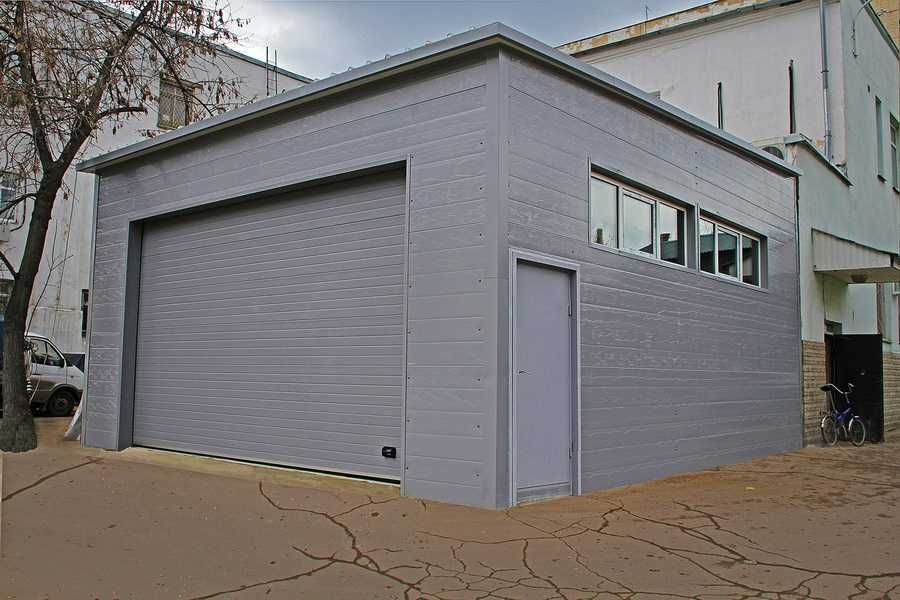 Casa Modulara, Garaje Auto si Containere stil birou din structura metalica si panou sandwich termoizolant