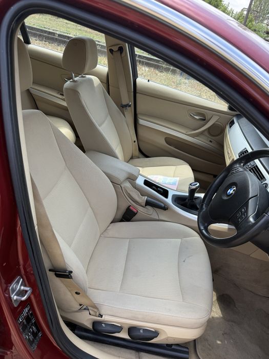 Scaune fata  incalzite textil crem bmw e90 e91 e87