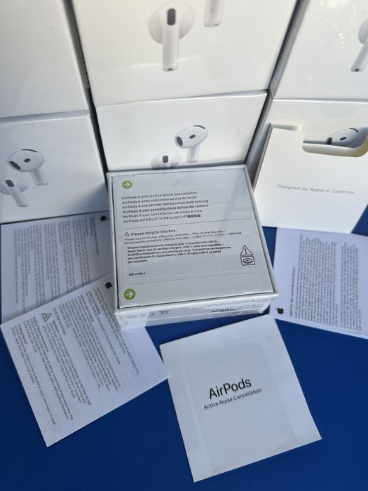 6 perechi! AirPods 4