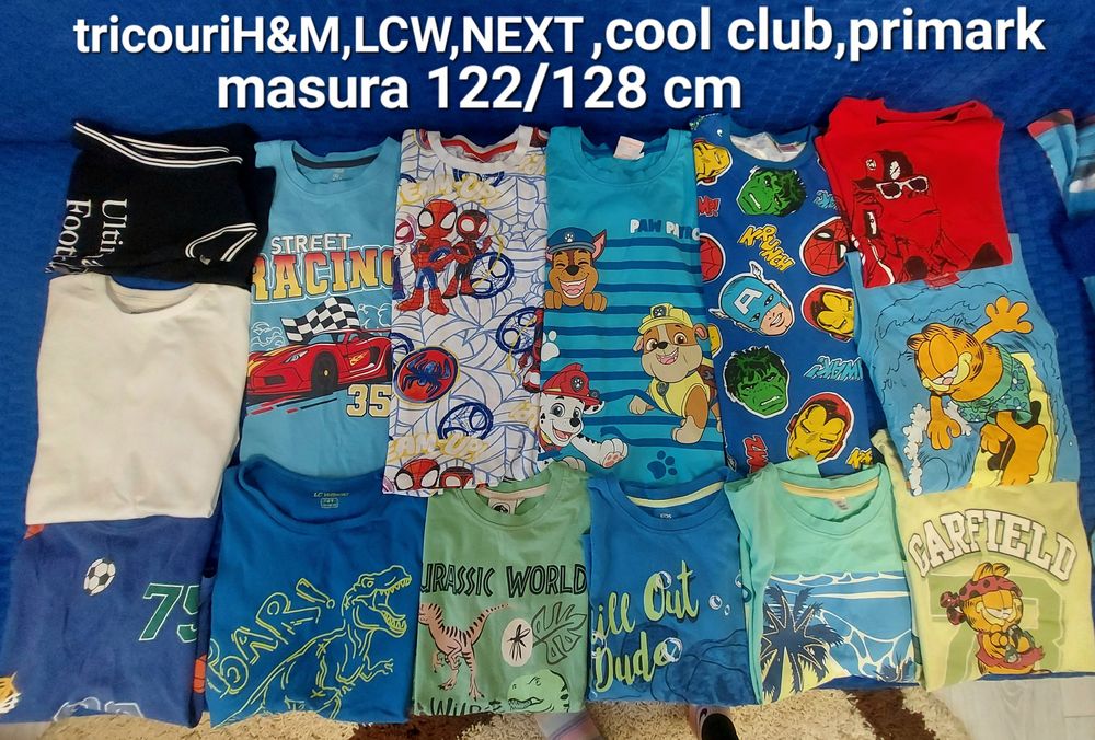 Haine pentru baieti 122/128 cm