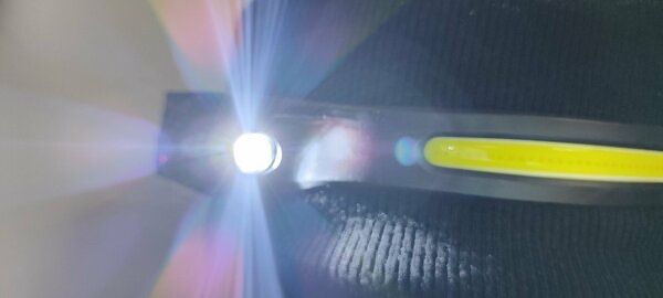 Фонарь налобный LED. Сенсорный Фонар
