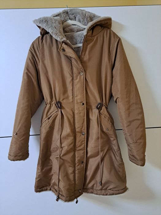 Зимно двулицево дамско яке